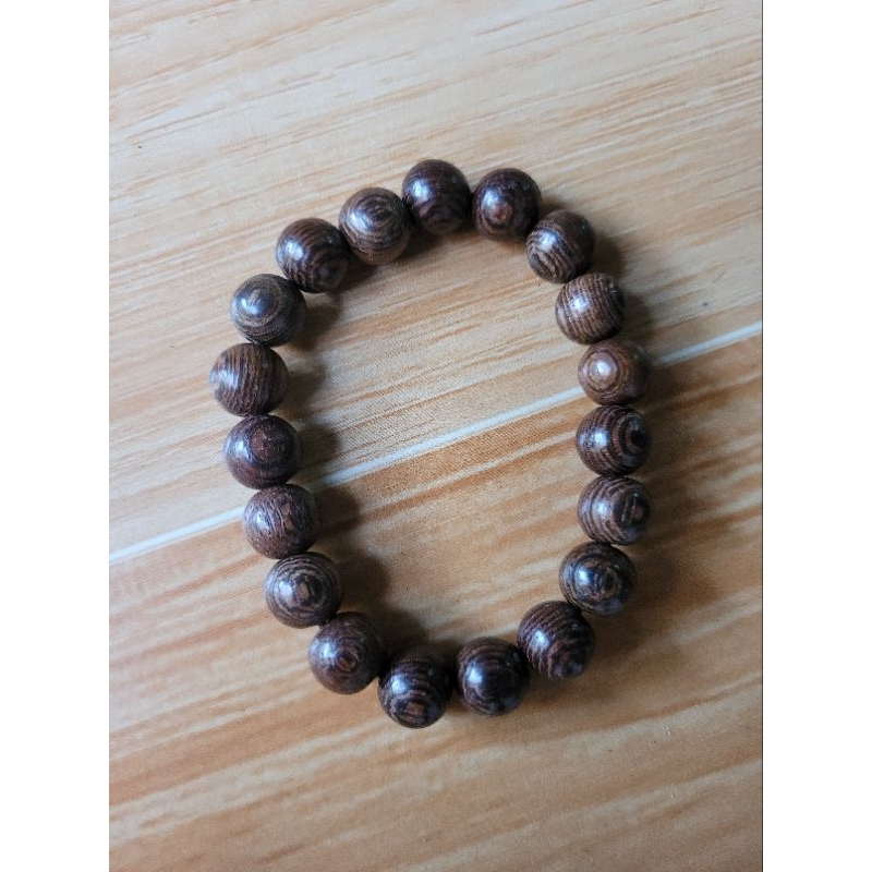 Vòng tay gỗ mun đuôi công size 8- 10 li