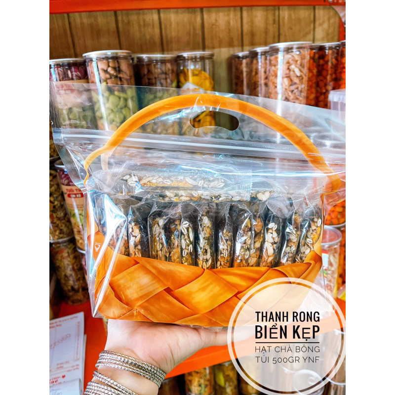 Thanh rong biển kẹp hạt chà bông