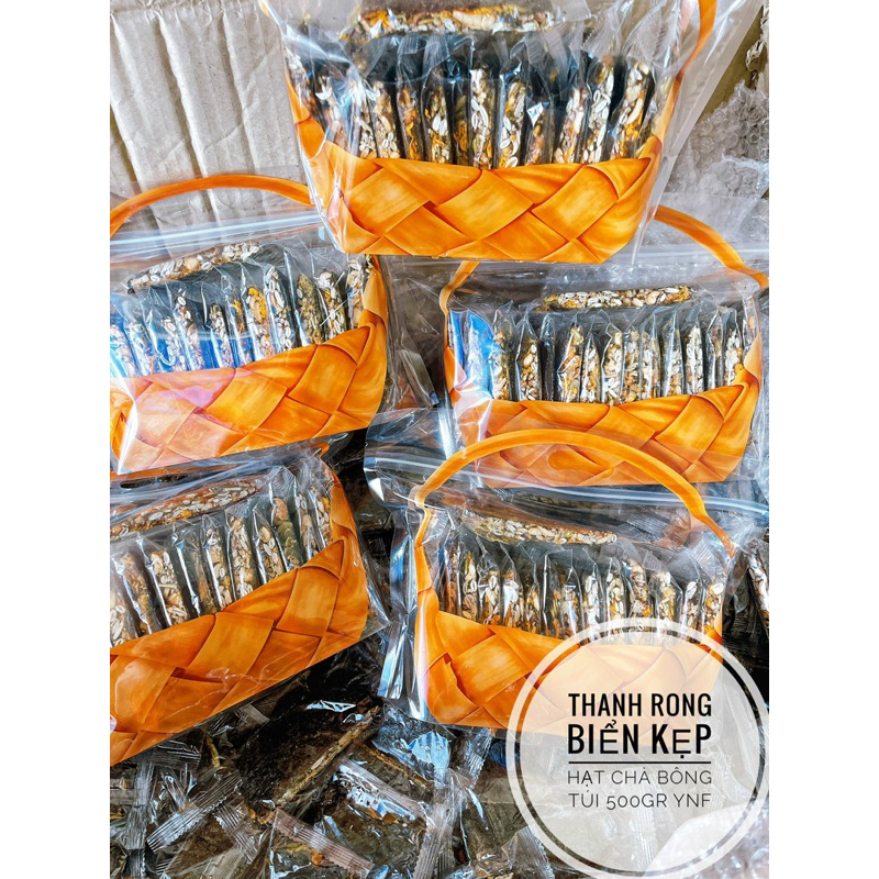 Thanh rong biển kẹp hạt chà bông