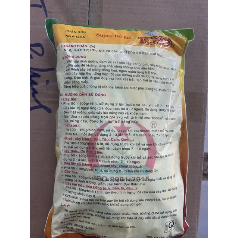 PHÂN BÓN KNO3 SAO NÔNG