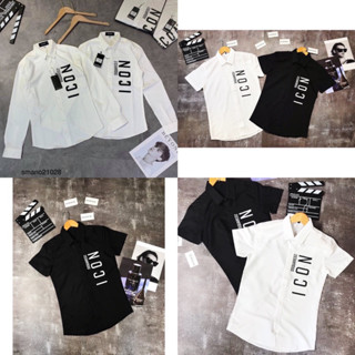 áo sơ mi ngắn tay và áo sơ mi dài tay icon dsquared2 cho nam