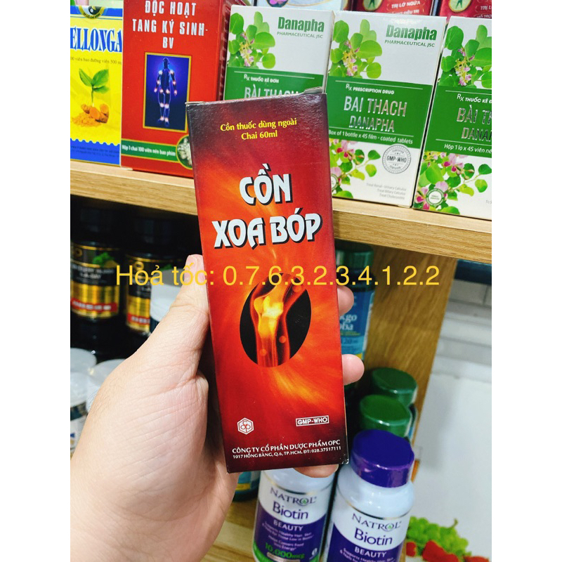 Cồn xoa bóp Thảo dược OPC 60ml