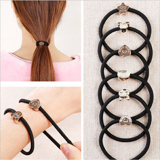 Dây cột tóc hoạ tiết Ulzzang Siêu Hot