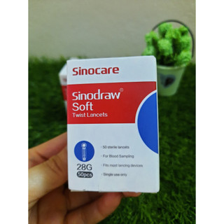 Kim Chích Máu Thử Đường Huyết Đầu Tròn Soft hộp 50kim