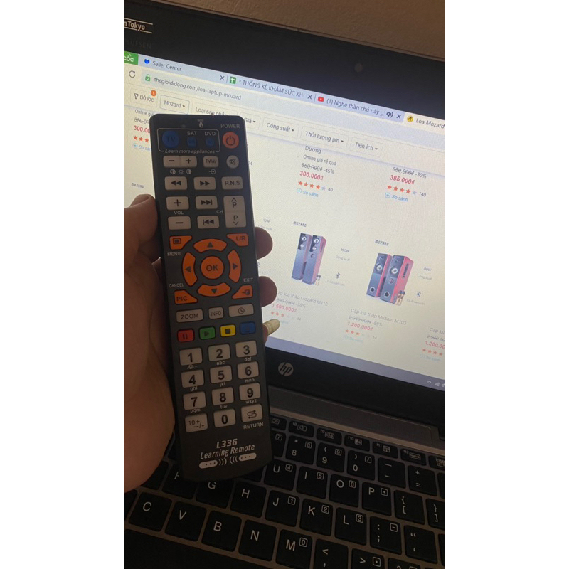 khiển lệnh các dòng loa tháp Mozad M112 - M103 - M101