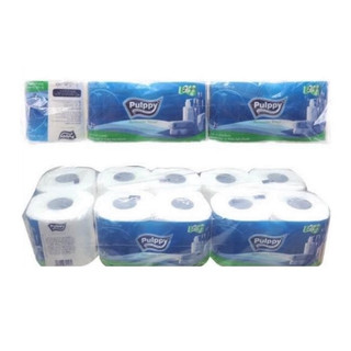 Giấy vệ sinh Pulppy lốc 10 cuộn giấy cuộn pulppy giấy pulppy -xukakidsshop