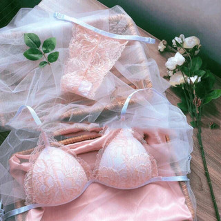 Bộ đồ lót nữ ALA BRALETTE màu cam quần dây sexy gợi cảm mút mút đệm mỏng
