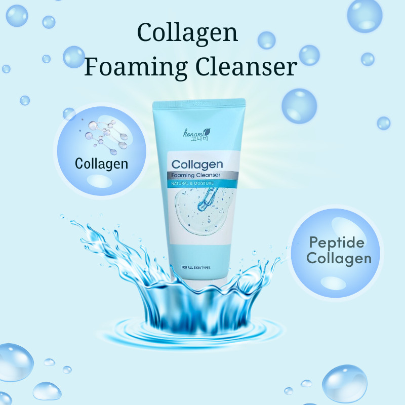 Sữa rửa mặt Konami Collagen Foaming Cleanser Konami 150ml