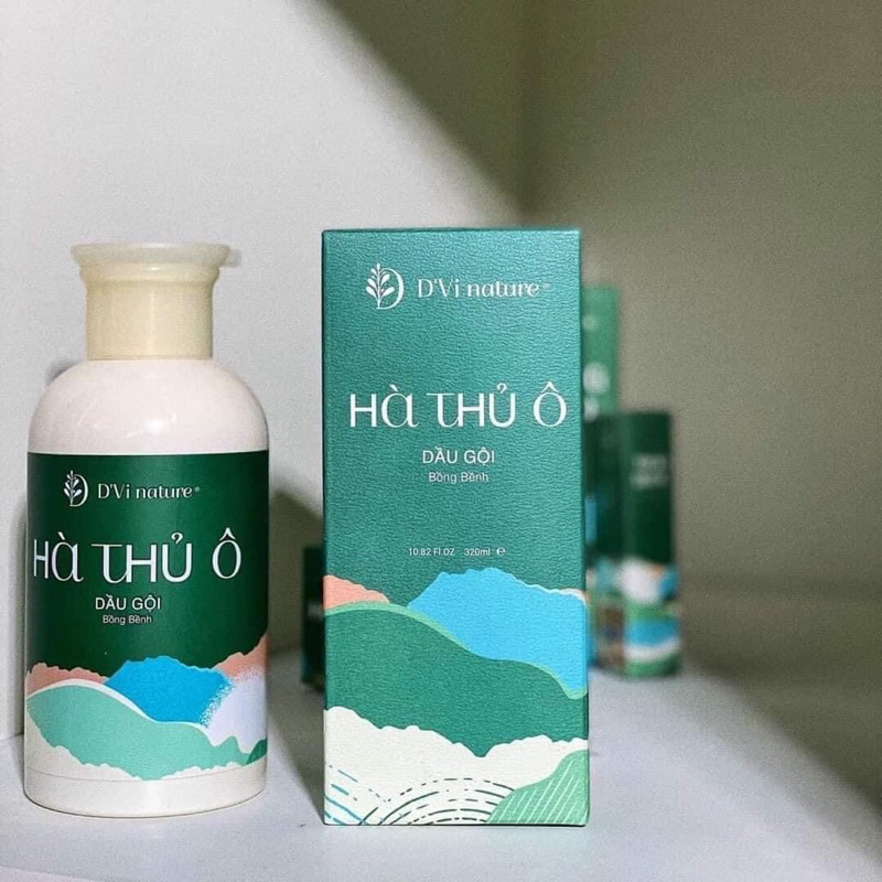 Dầu gội Hà Thủ Ô D’Vi Nature