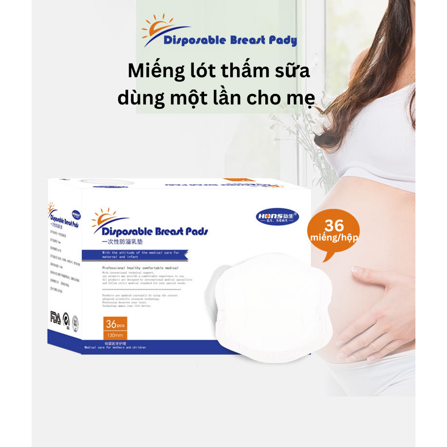 Miếng Lót Thấm Sữa Cho Mẹ