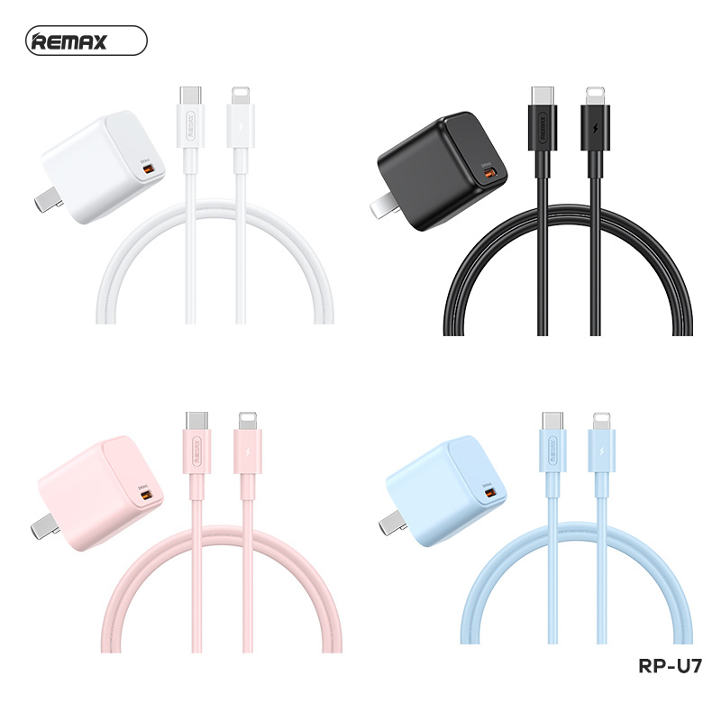 Bộ sạc Remax RP-U7 TypeC to LN PD 20W