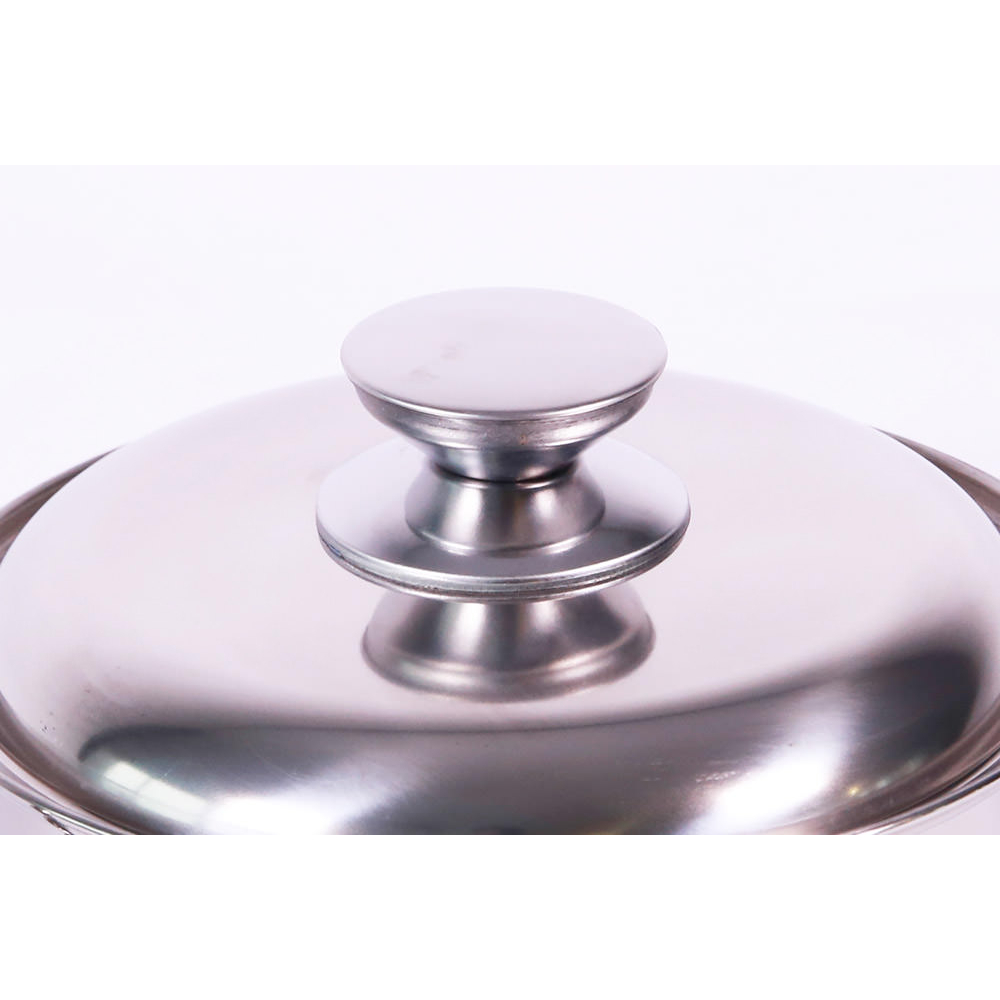 Bộ nồi  anod Sunhouse SH335 - đường kính 16-20-24cm, vung nồi inox, Đáy từ đun trên mọi loại bếp