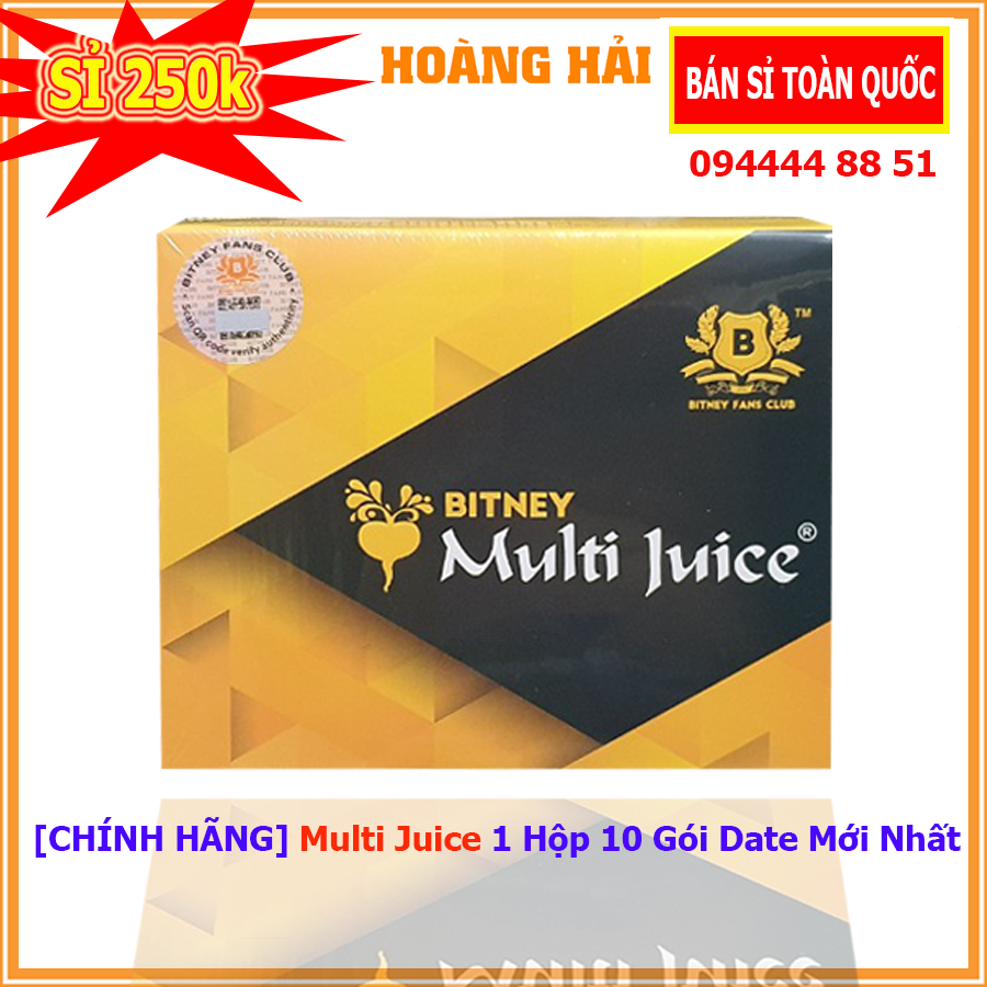 Trà Multi Juice Thanh Lọc Cơ Thể Đào Thải Độc Tố