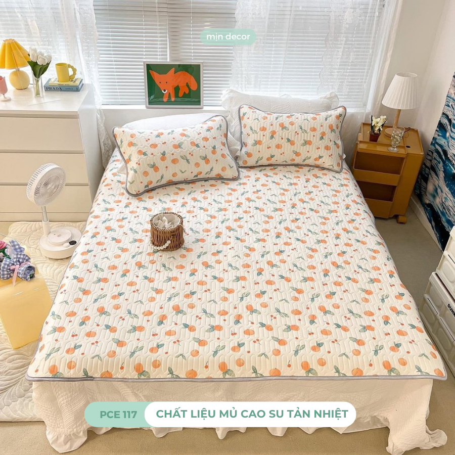 Chiếu điều hòa cao su non E-cool dày 3mm Mịn Decor mát lạnh mềm mại nhiều mẫu mã