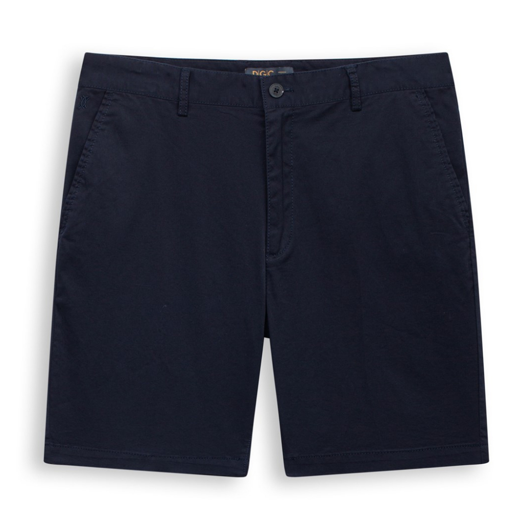 Quần sooc nam khaki DGC - SQSBC02M dáng suông basic, chất liệu cotton thoáng mát