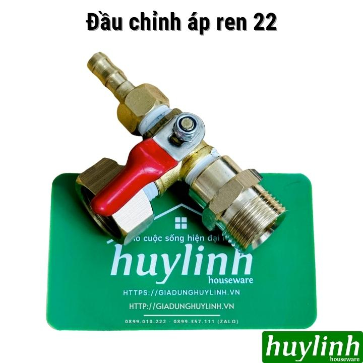 Đầu van chỉnh áp dùng cho máy xịt rửa xe ren 22 - Phụ kiện
