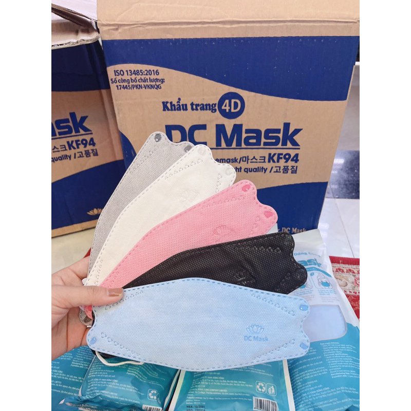 Khẩu trang y tế Kf94 DC mask 4 lớp kháng khuẩn