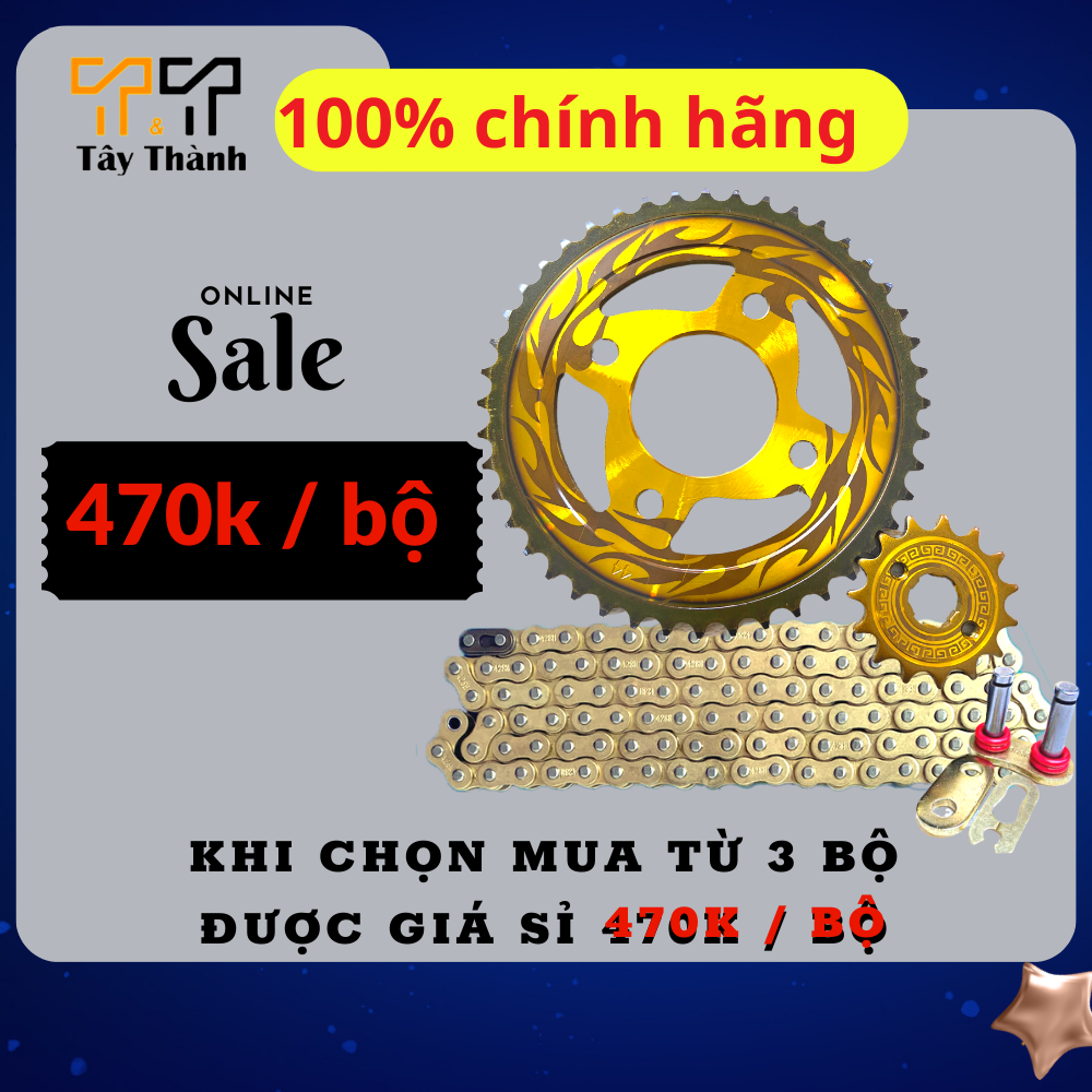 Nhông Sên Dĩa Winner 44T - 15T hàng nhập Thái Lan, bảo hành 6 tháng 1 đổi 1, Shop tây thành chuyên nsd winner