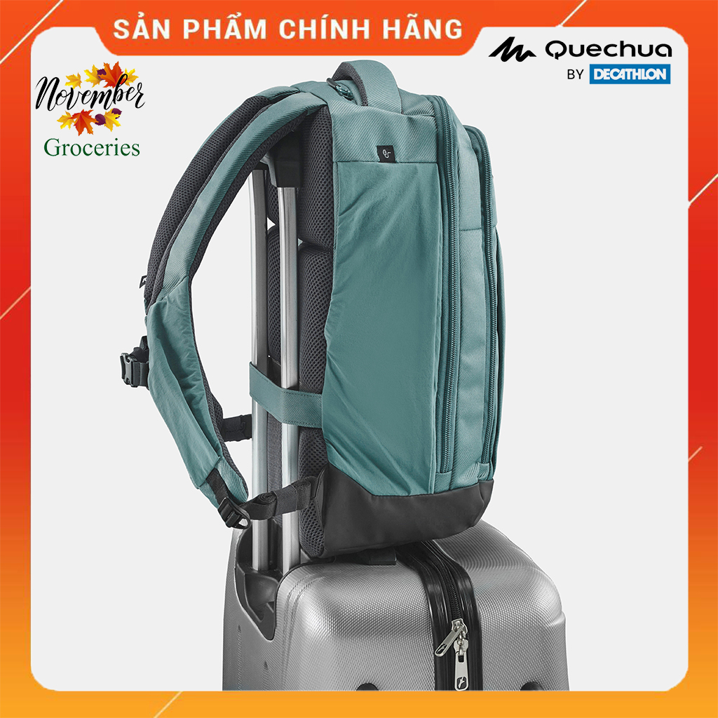 Balô Dã Ngoại Quechua Escape NH500 16L Xanh Xám Nhiều Ngăn Thoáng Khí Thiết Thực Thoải Mái Bền Thân Thiện Với Môi Trường