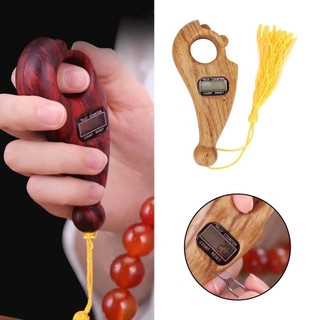 Máy đếm số niệm phật lần tràng hạt - đếm số lần tụng kinh niệm phật có đèn led, có đồng hồ