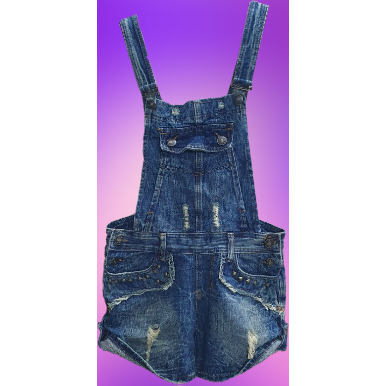 Pass thanh lý quần yếm jean hàng xịn size XS