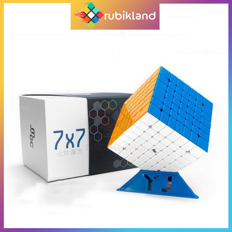 Rubik 7x7 YJ MGC 7x7 Có Nam Châm Stickerless Rubic Không Viền 7 Tầng Đồ Chơi Trí Tuệ Trẻ Em