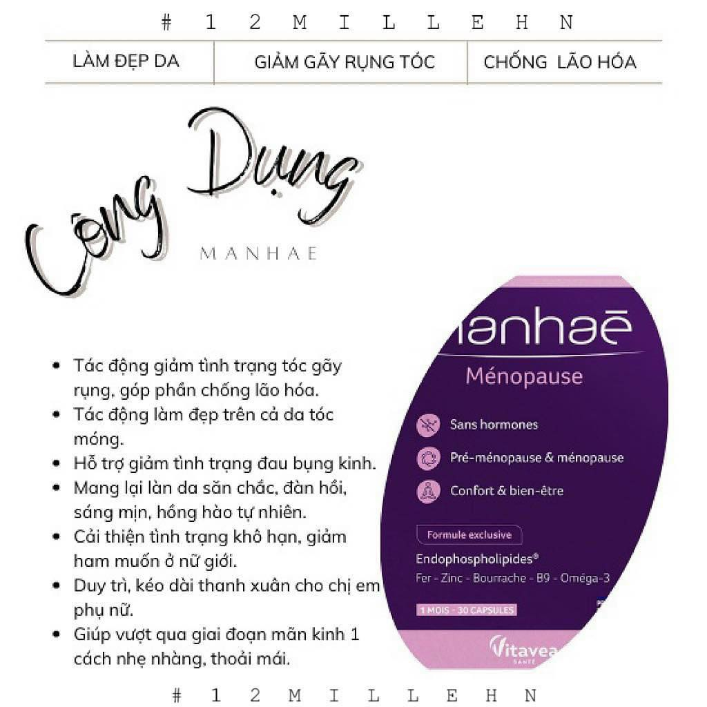 Viên Uống Nội Tiết Nutrisante Manhae