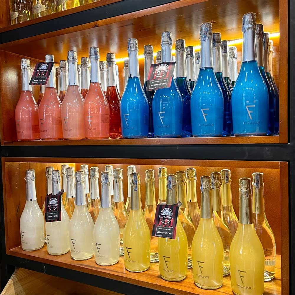 Rượu vang sủi Tây Ban Nha Sparkling Fogoso Rosa