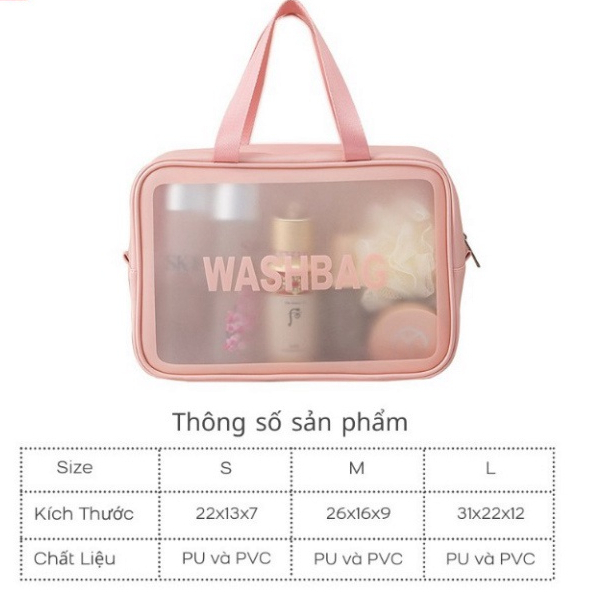 Túi Đựng Đồ Du Lịch Mỹ Phẩm WASHBAG.
