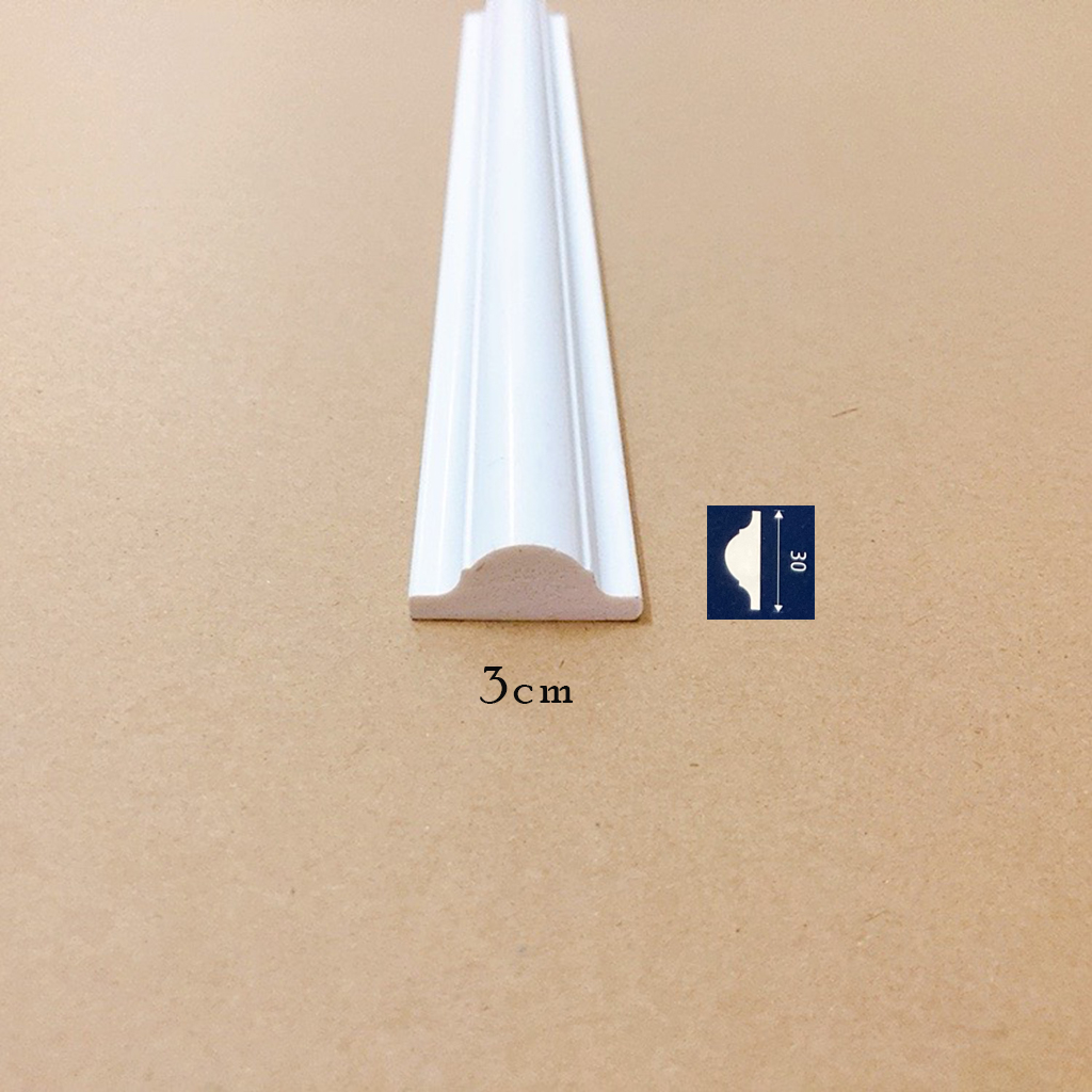 Set phào chỉ tường, phào chỉ nhựa cắt sẵn 40x100