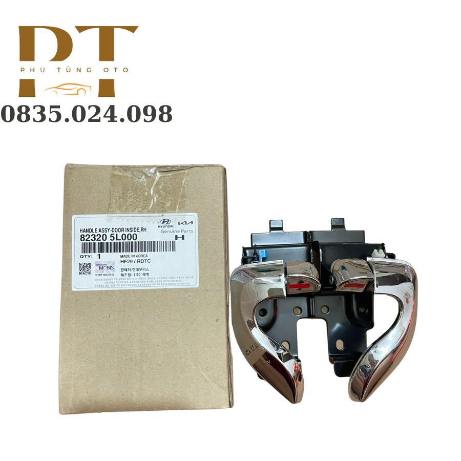 Tay mở cửa trong Mạ xe hyundai 3t5, hd450,hd65,hd73,.. hàng xịn Mobis + 6.5% phí sàn