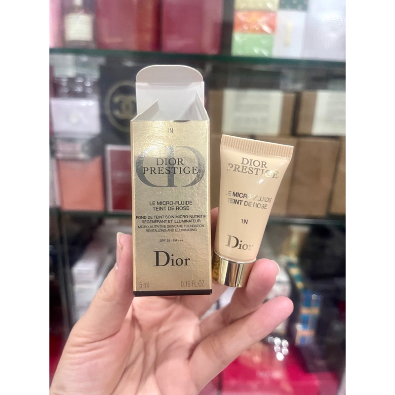 Kem Nền Số 1N Dior Prestige Le Micro - Fluide Teint De Rose - Mini 5Ml