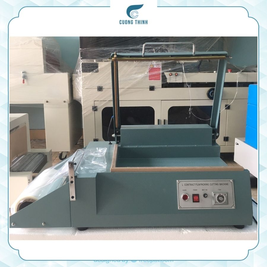 Máy cắt tay màng co POF chữ L