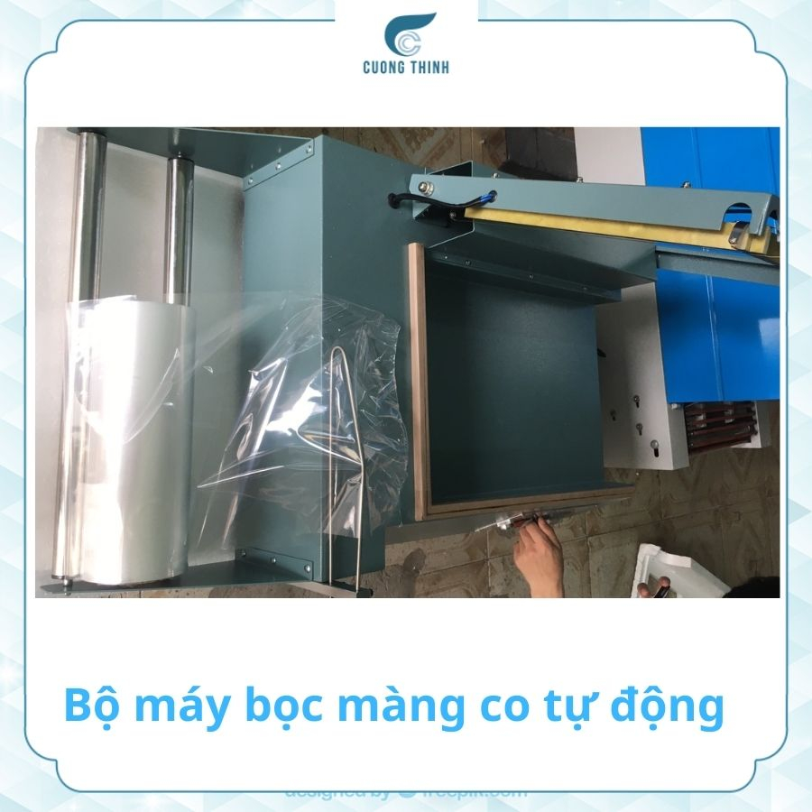 Máy cắt tay màng co POF chữ L