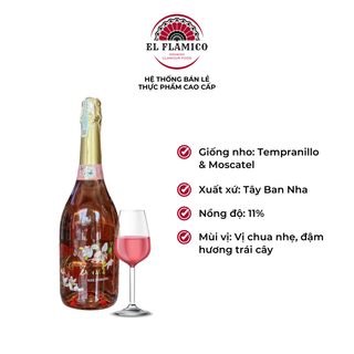 Rượu vang hồng Tây Ban Nha Lamboom Rose Sparkling