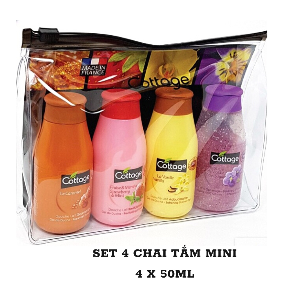 Sữa tắm Cottage 750ml mẫu mới Hàng chuẩn Pháp