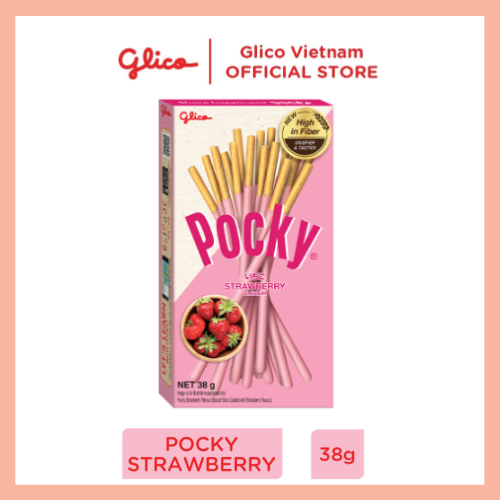 Combo 5 hộp Bánh que Glico Pocky mix vị (1 Socola - 1 Dâu - 1 Cookies & Cream- 1 Matcha - 1 Double Choco)