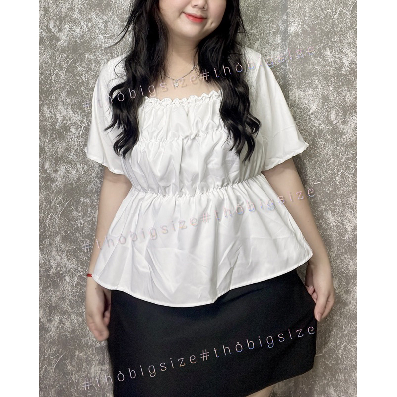 Áo Babydoll Nhún Bigsize