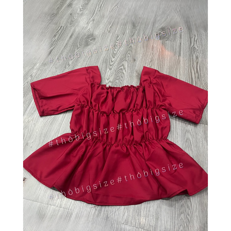 Áo Babydoll Nhún Bigsize