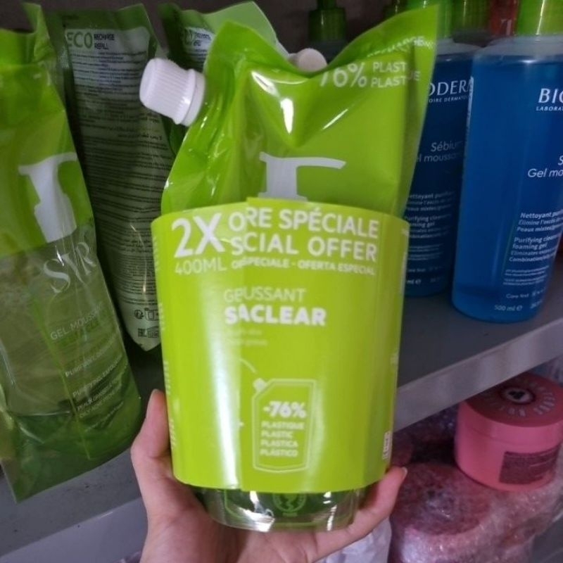 Sữa rửa mặt SVR Sebiaclear Gel Moussant  cho da dầu 200ml, 400ml