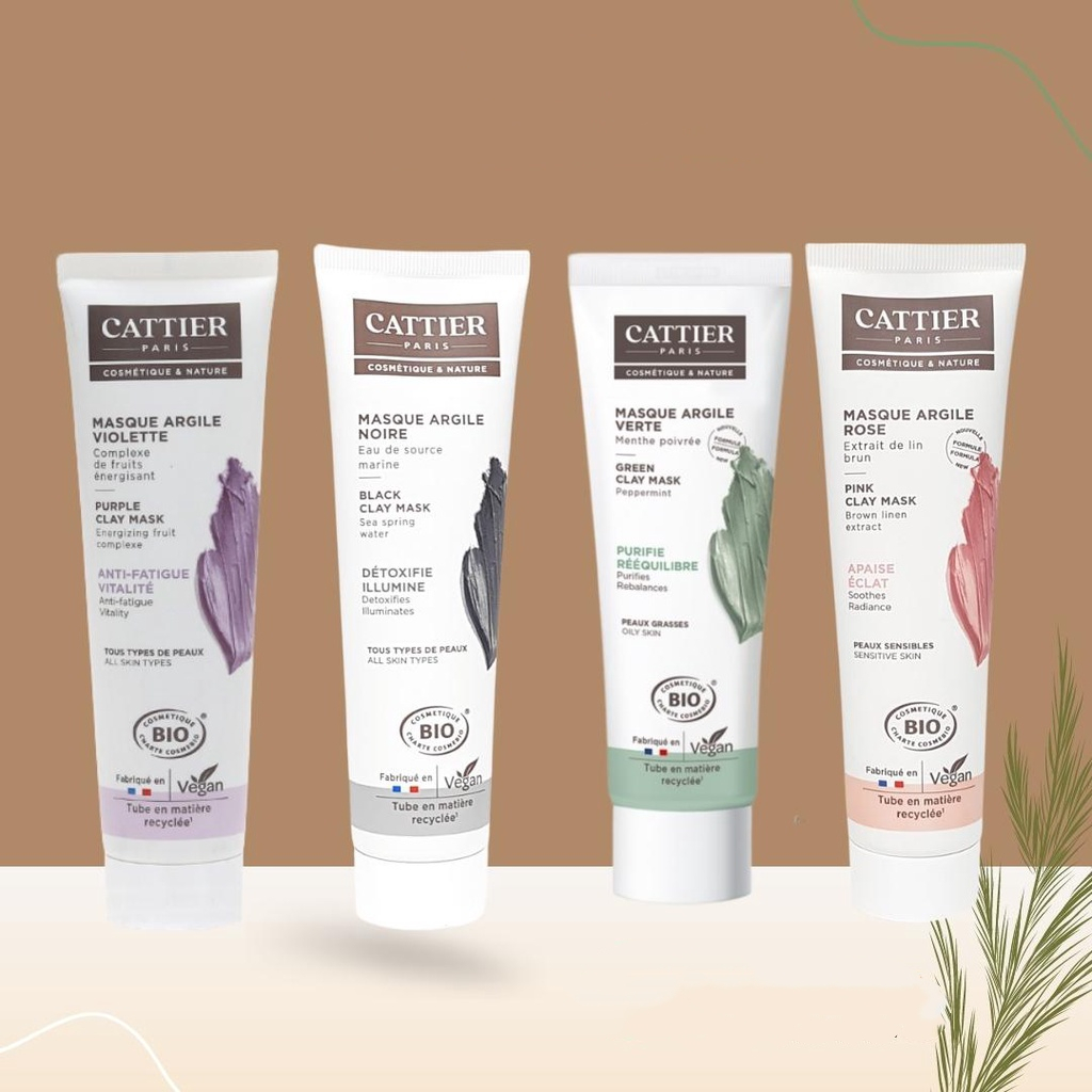 MẶT NẠ ĐẤT SÉT CATTIER 100ml