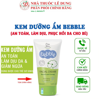 ✓ Kem dưỡng ẩm cho bé Bebble Facial Cream - Hàng nhập khẩu Bulgaria