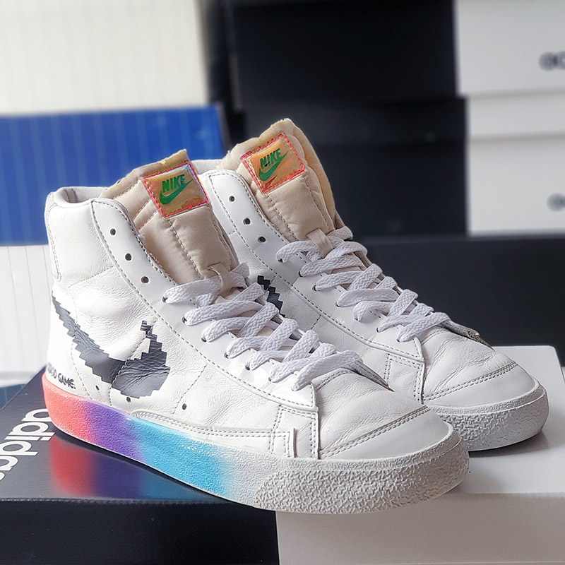 Giày Blazer Mid 77 Vintage Have A Good Game, size 41-42, real 2hand