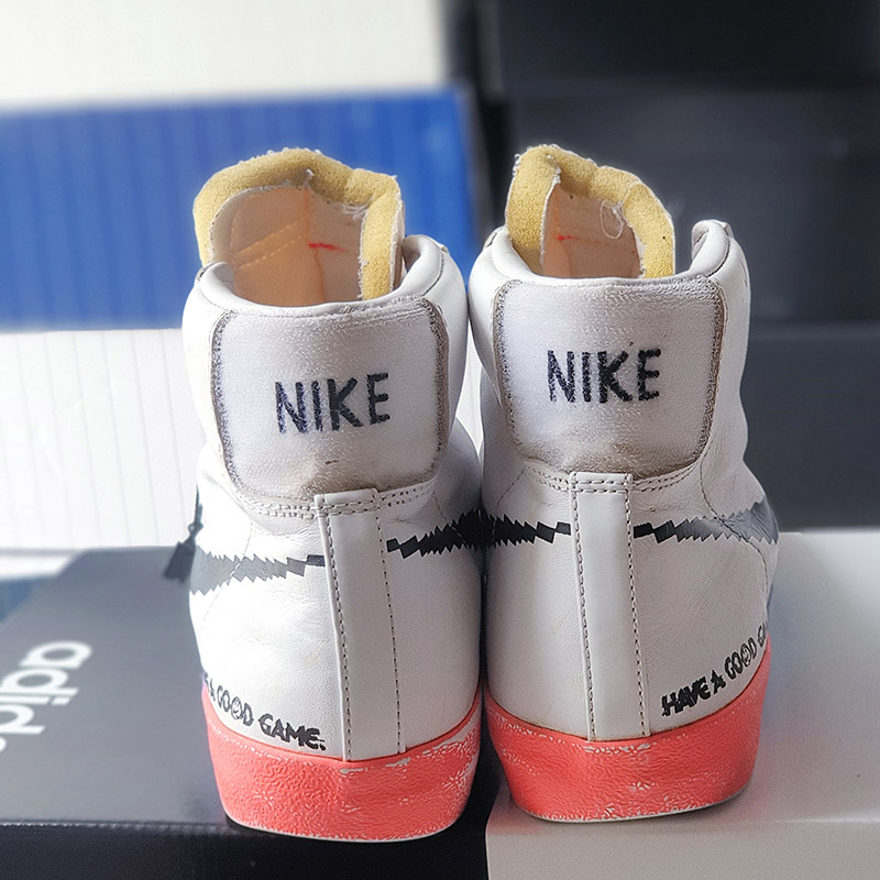 Giày Blazer Mid 77 Vintage Have A Good Game, size 41-42, real 2hand