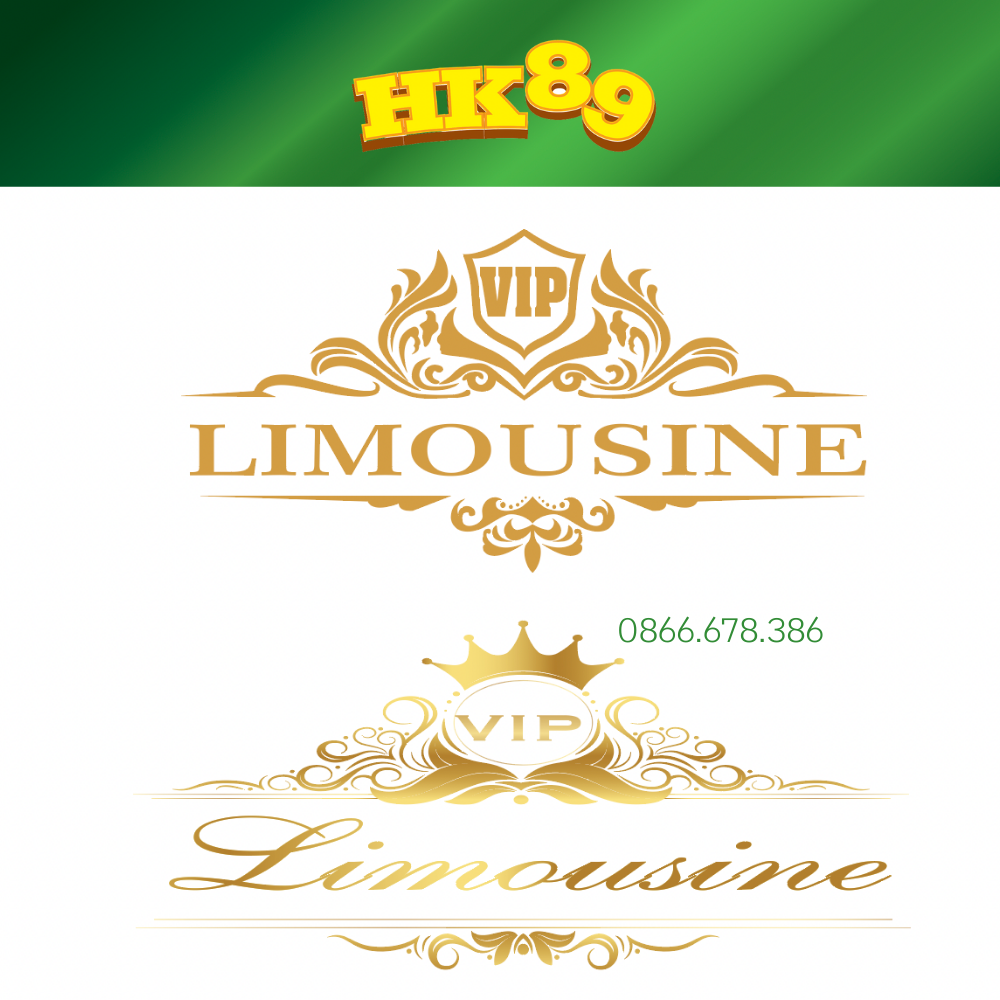 Tem xe Limousine chuyên dành cho xe khách, xe limousine, ô tô - Decal trang trí