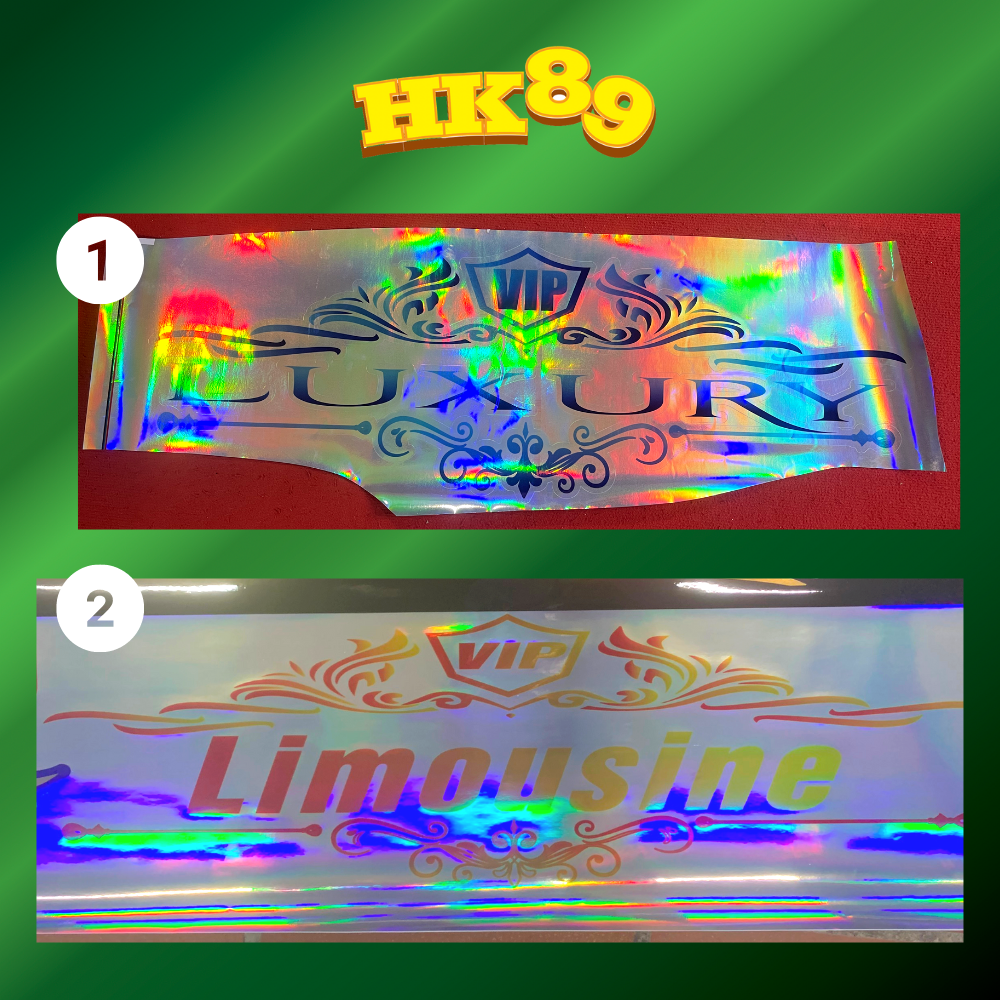 Tem xe Limousine chuyên dành cho xe khách, xe limousine, ô tô - Decal trang trí