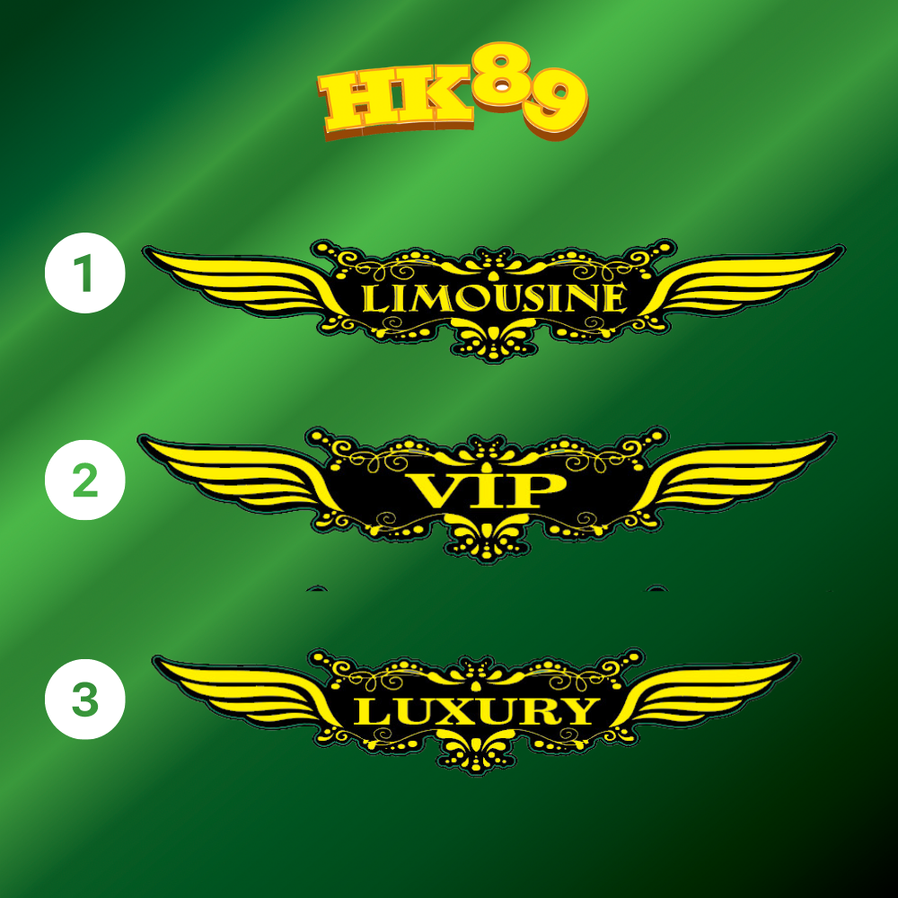 Tem xe VIP, Limousine, Luxury cho xe con, xe khách - Decal 3 lớp, phản quang 7 màu (SL: 1 tem)
