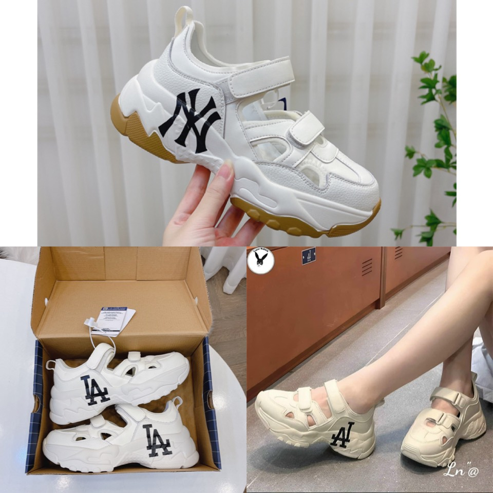 Giày sục thể thao chữ Ny La quai dán mẫu mới cực hot