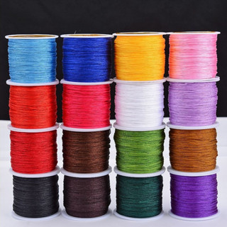  Dây đan vòng tay ,dây dù đan vòng ngọc 0.̉̉̉̉6mm 45 mét 1 cuộn loại 1 