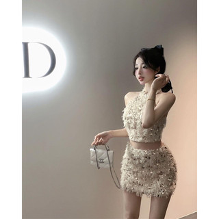 Set bling lông vũ hàng quảng châu cao cấp